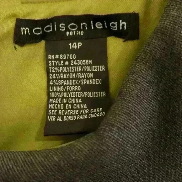 Madison Leigh Petite Dress with Belt - Picture 4 of 7